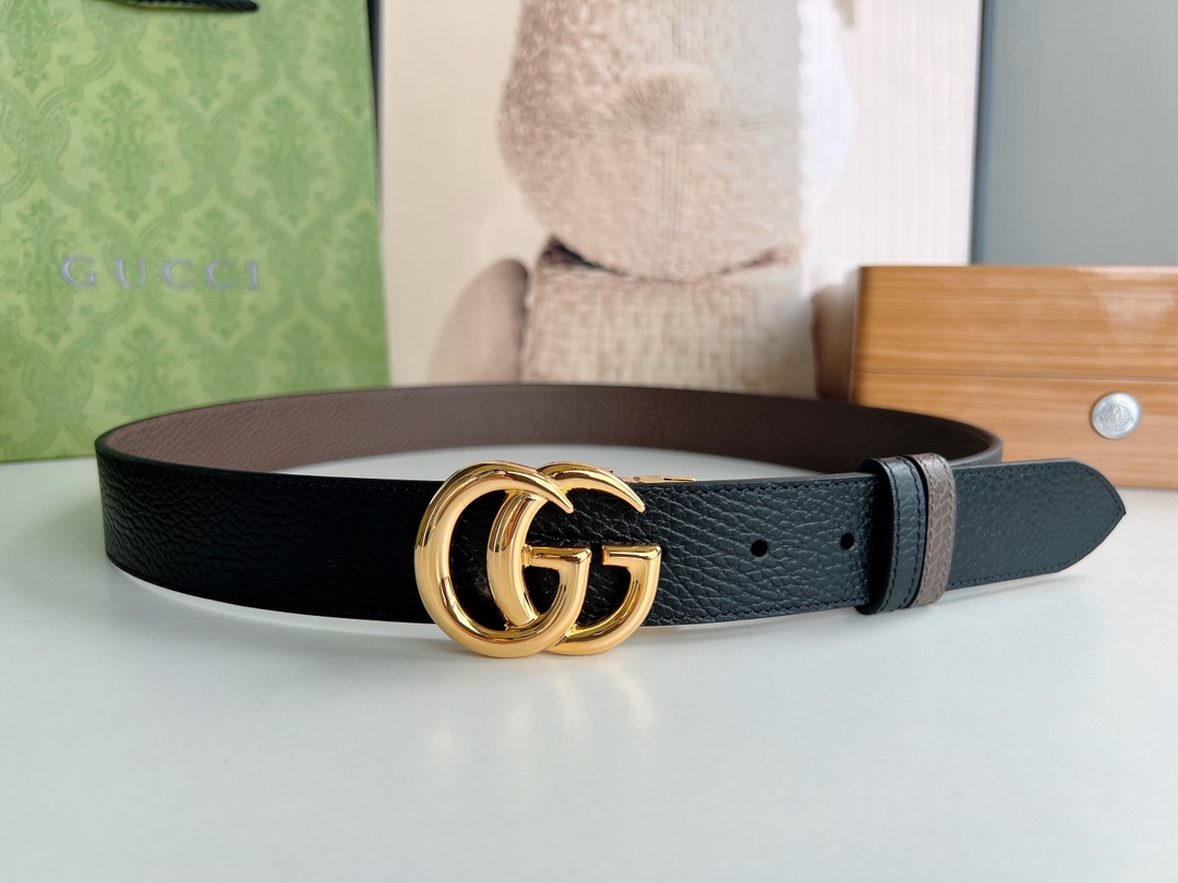 G*ucci Belts Top Quality 37MM