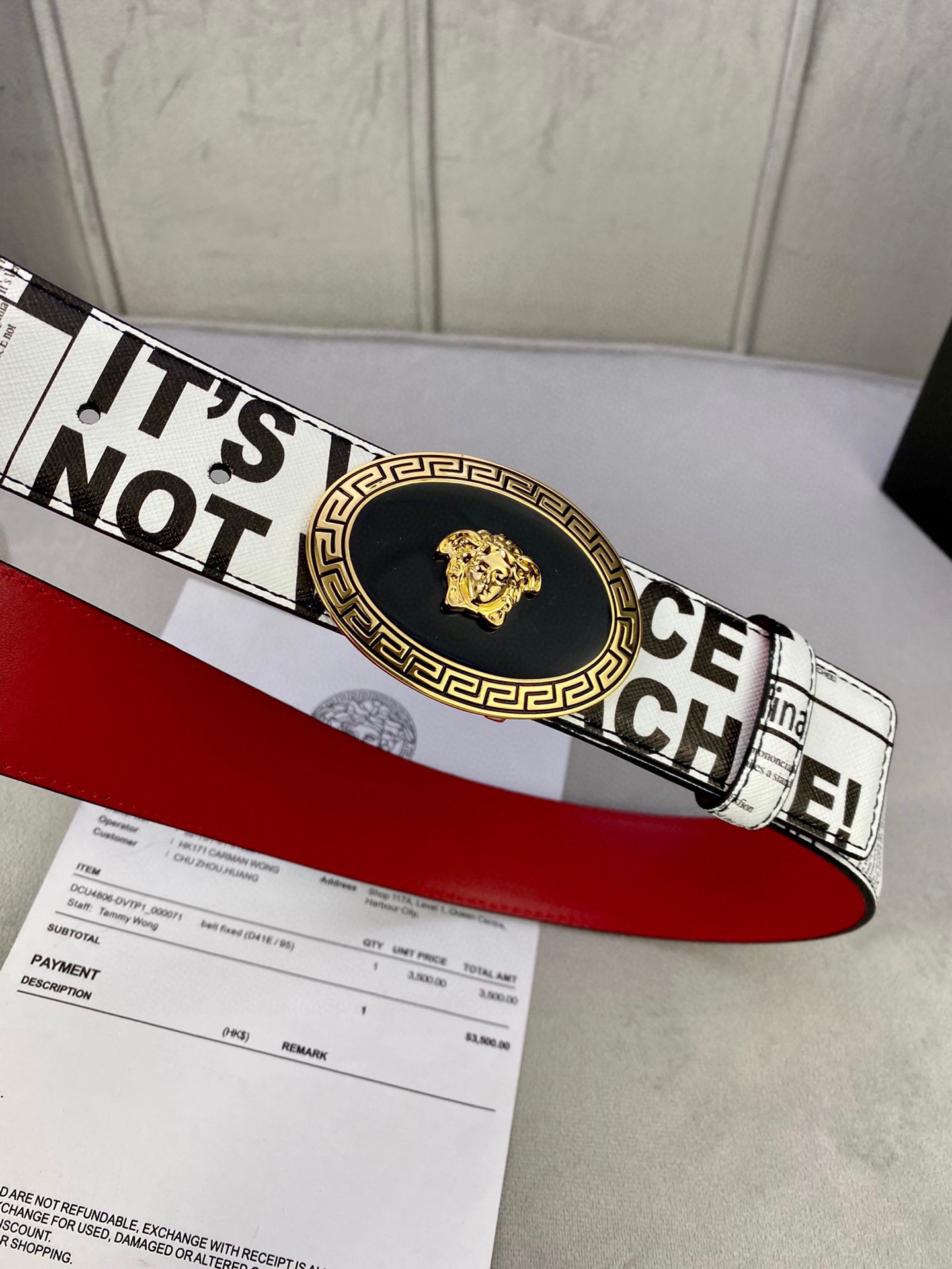 V*ersace Belts Top Quality 40MM