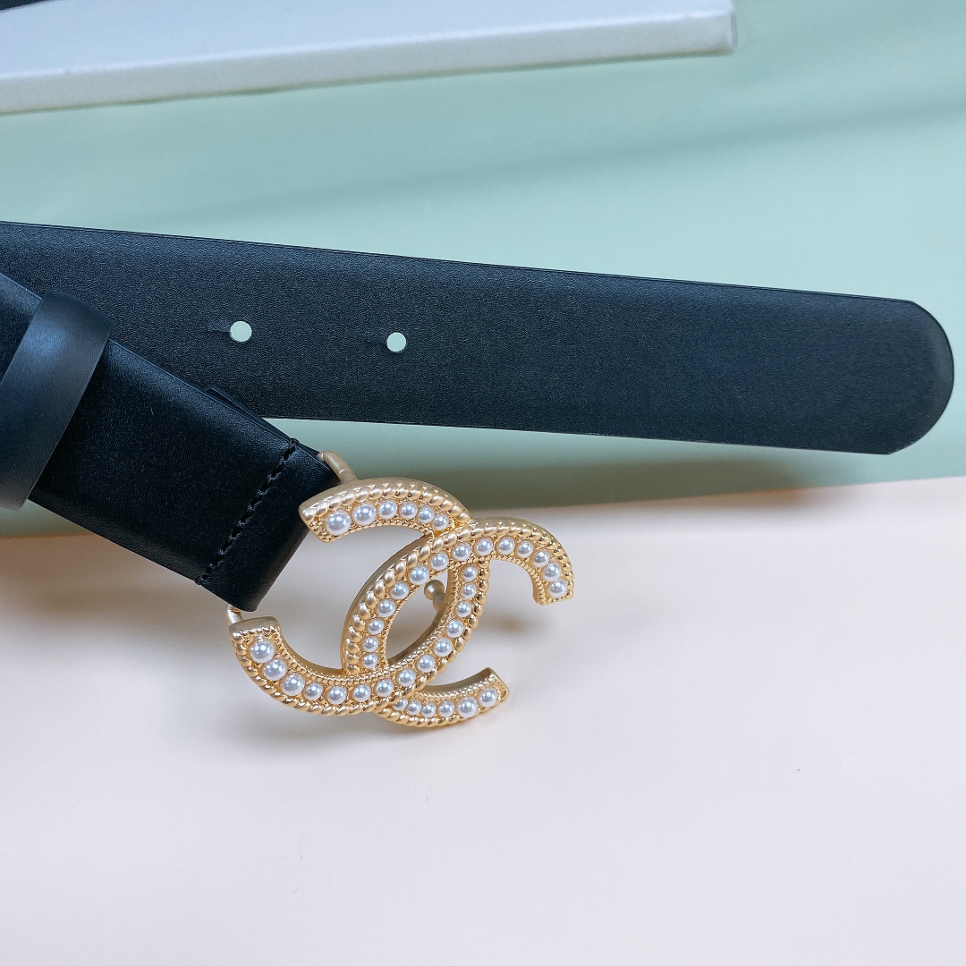 C*hanel Belts Top Quality 30MM