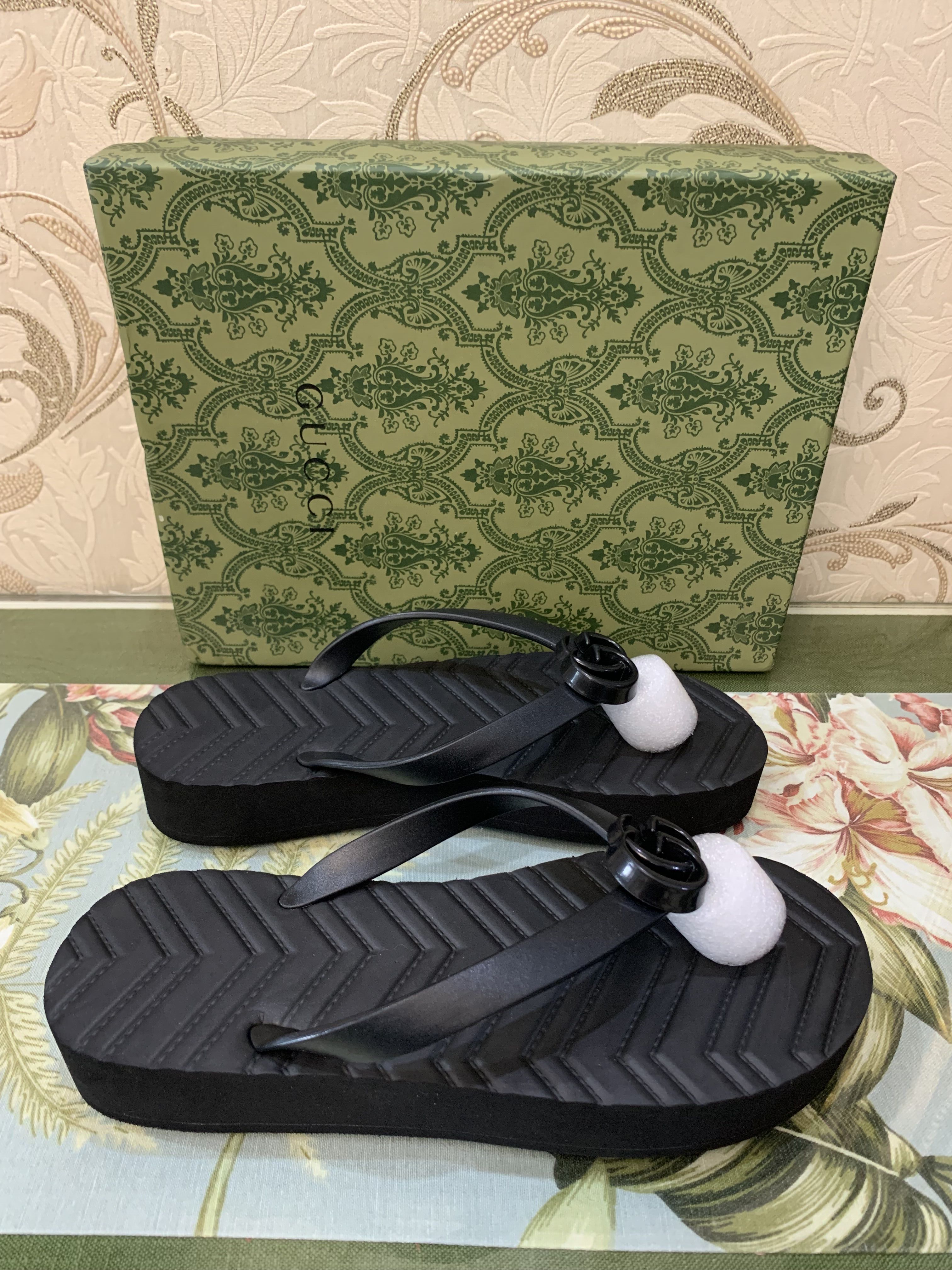 men Women G*ucci Top Sandals slides