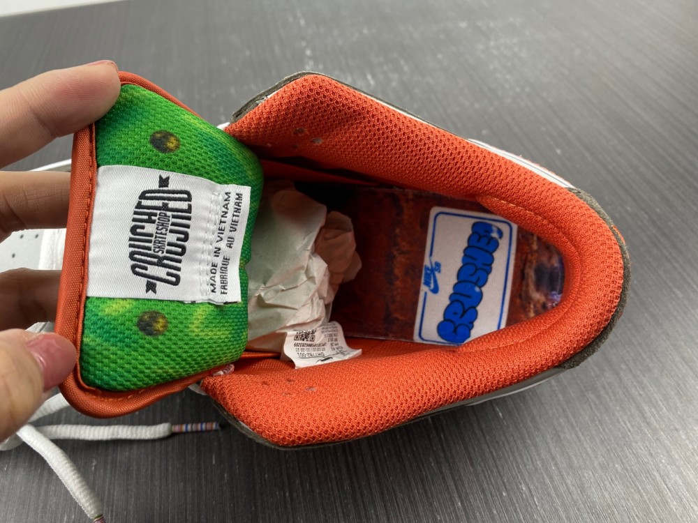 from Crushed Skate X Nike SB Dunk Low DH7782-001