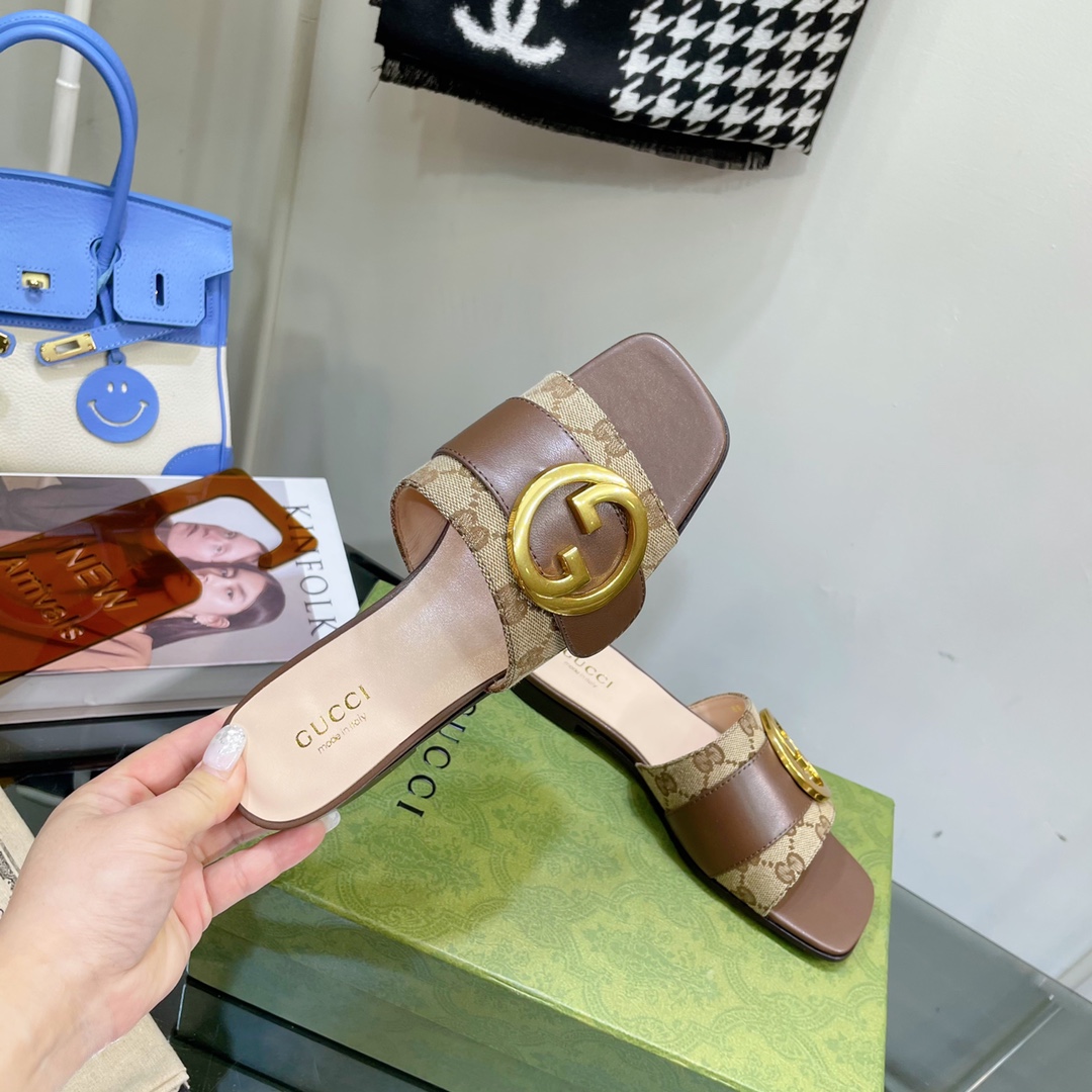 Women G*ucci Top Sandals