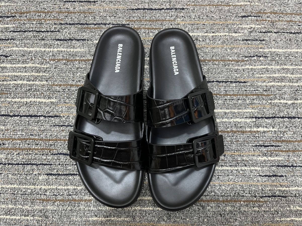 Men B*lenciaga Top Sandals