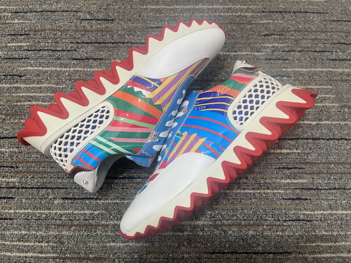 Men Women C*hristian L*ouboutin Top Sneakers