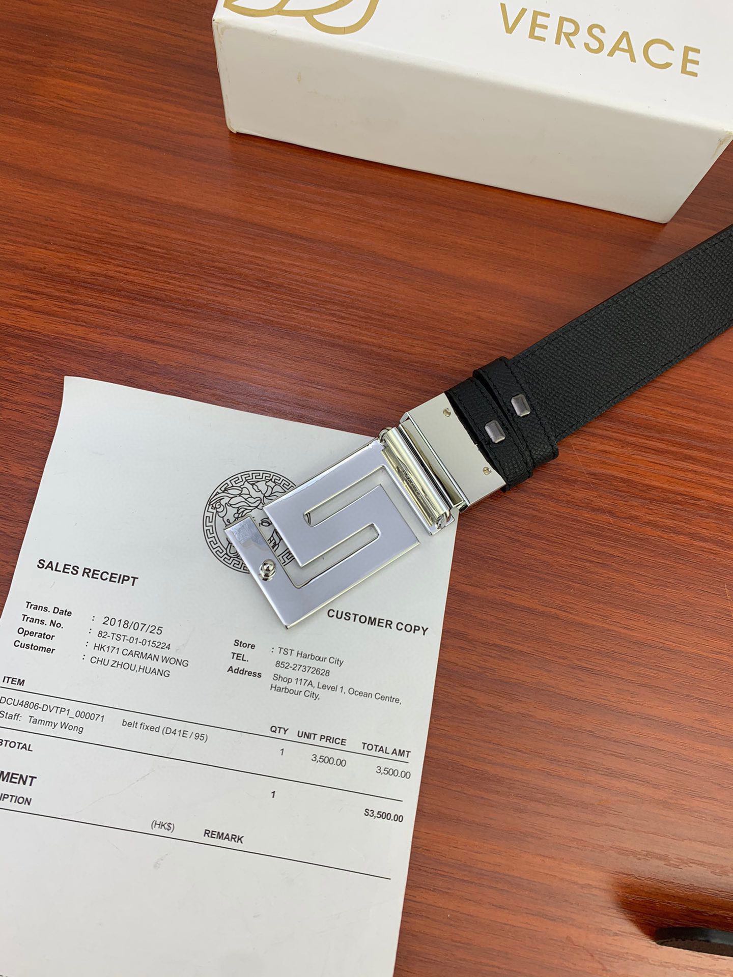 V*ersace Belts Top Quality 35MM