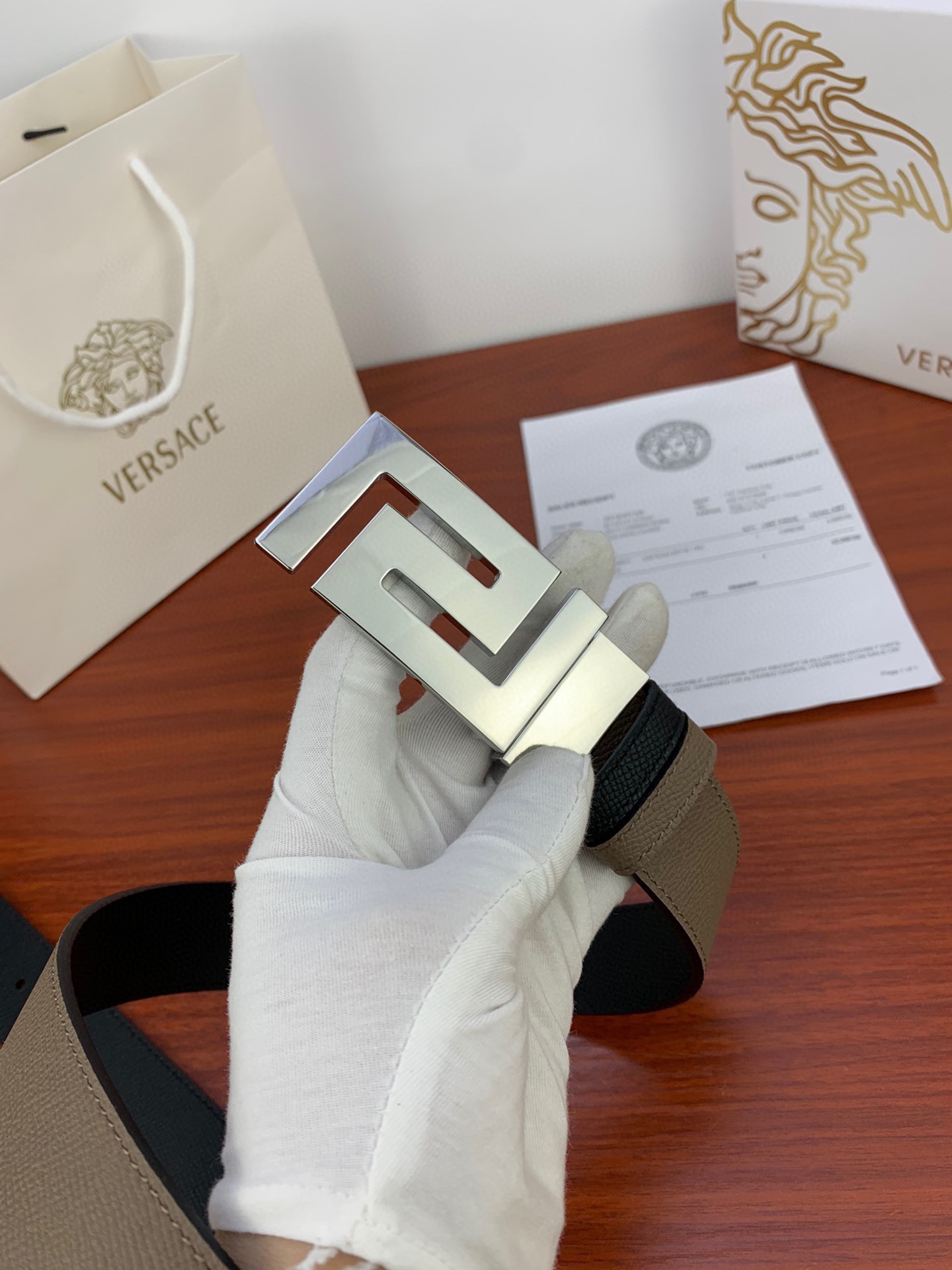 V*ersace Belts Top Quality 35MM