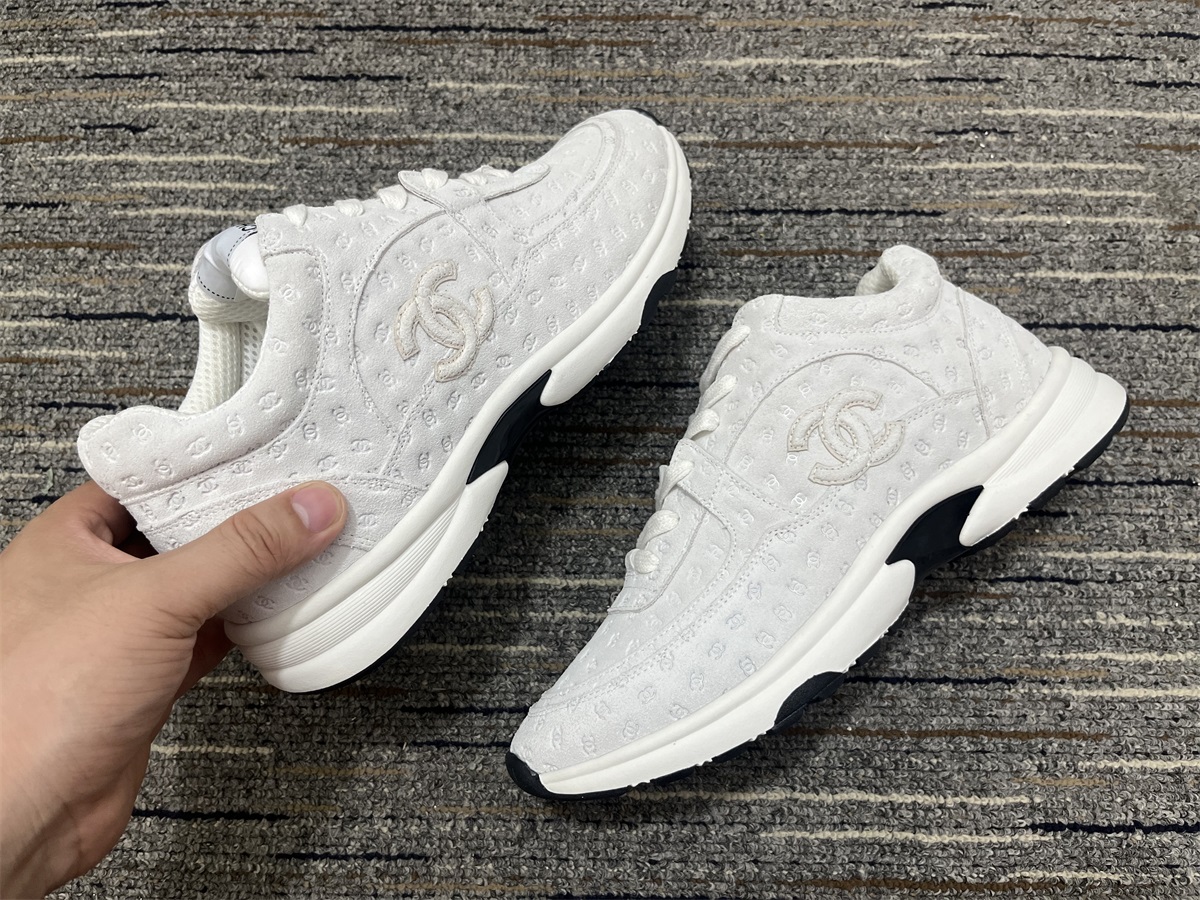 Women C*hanel Top Sneaker