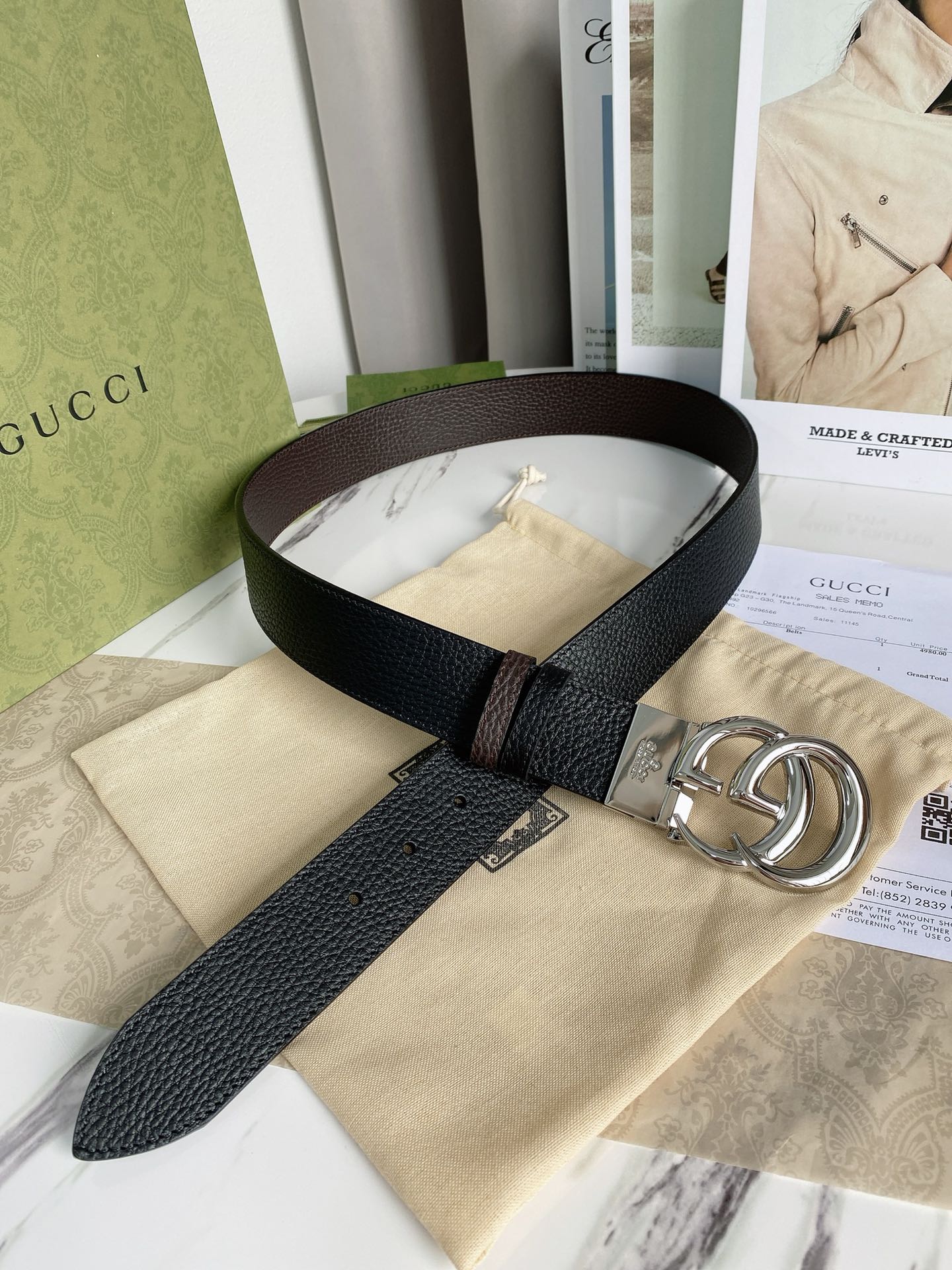 G*ucci Belts Top Quality 38MM