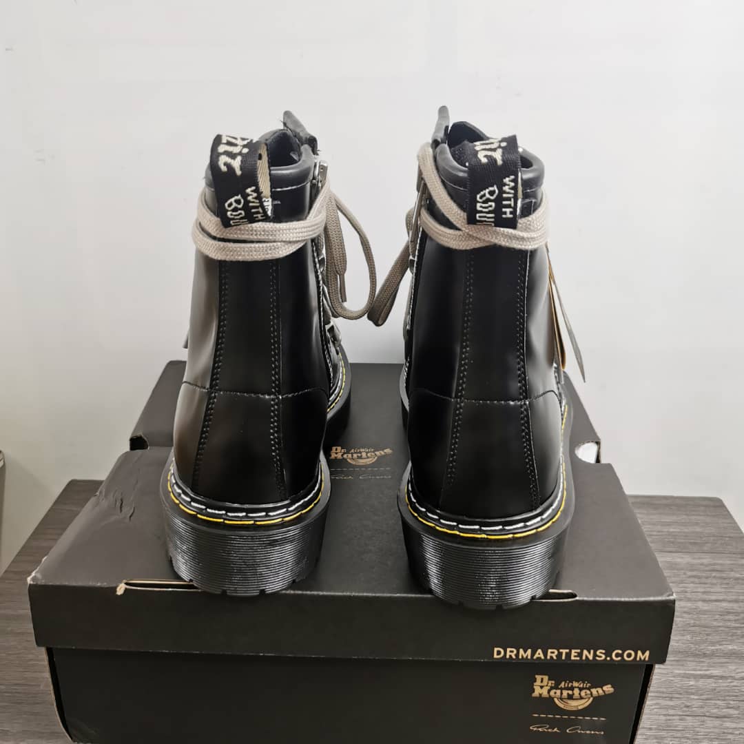 Men Women R*ick O*wens Dr. M*artens Top Sneaker