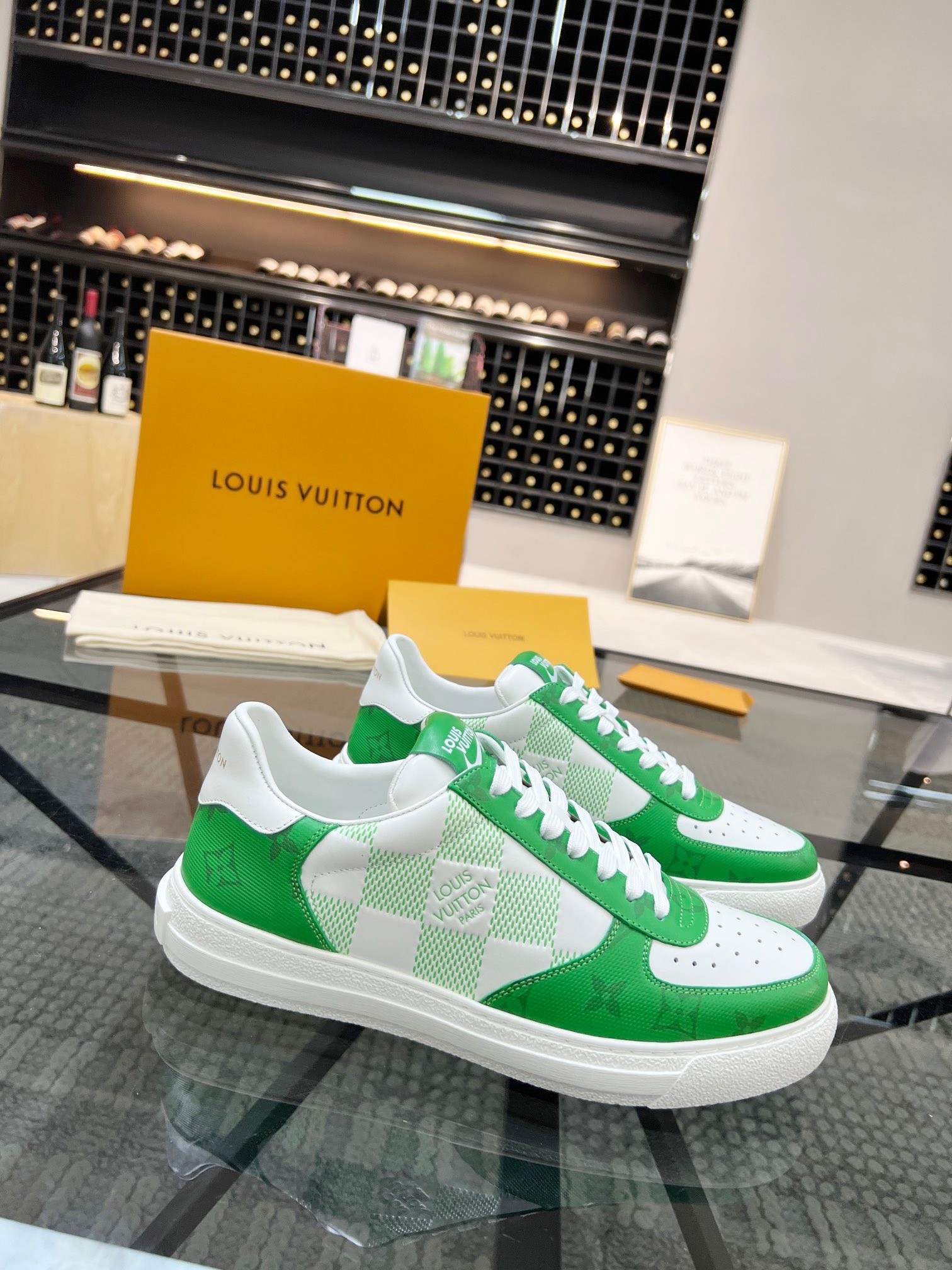 Men L*ouis V*uitton Top Sneaker