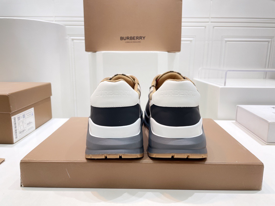 Men Women B*urberry vintage Top Sneakers