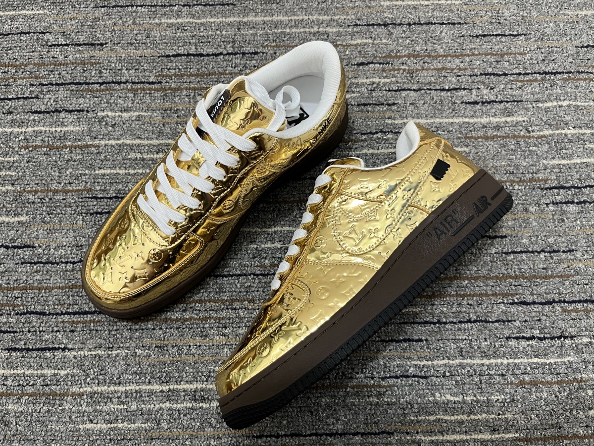 from Men L*ouis V*uitton nike air force 1 Top Sneakers