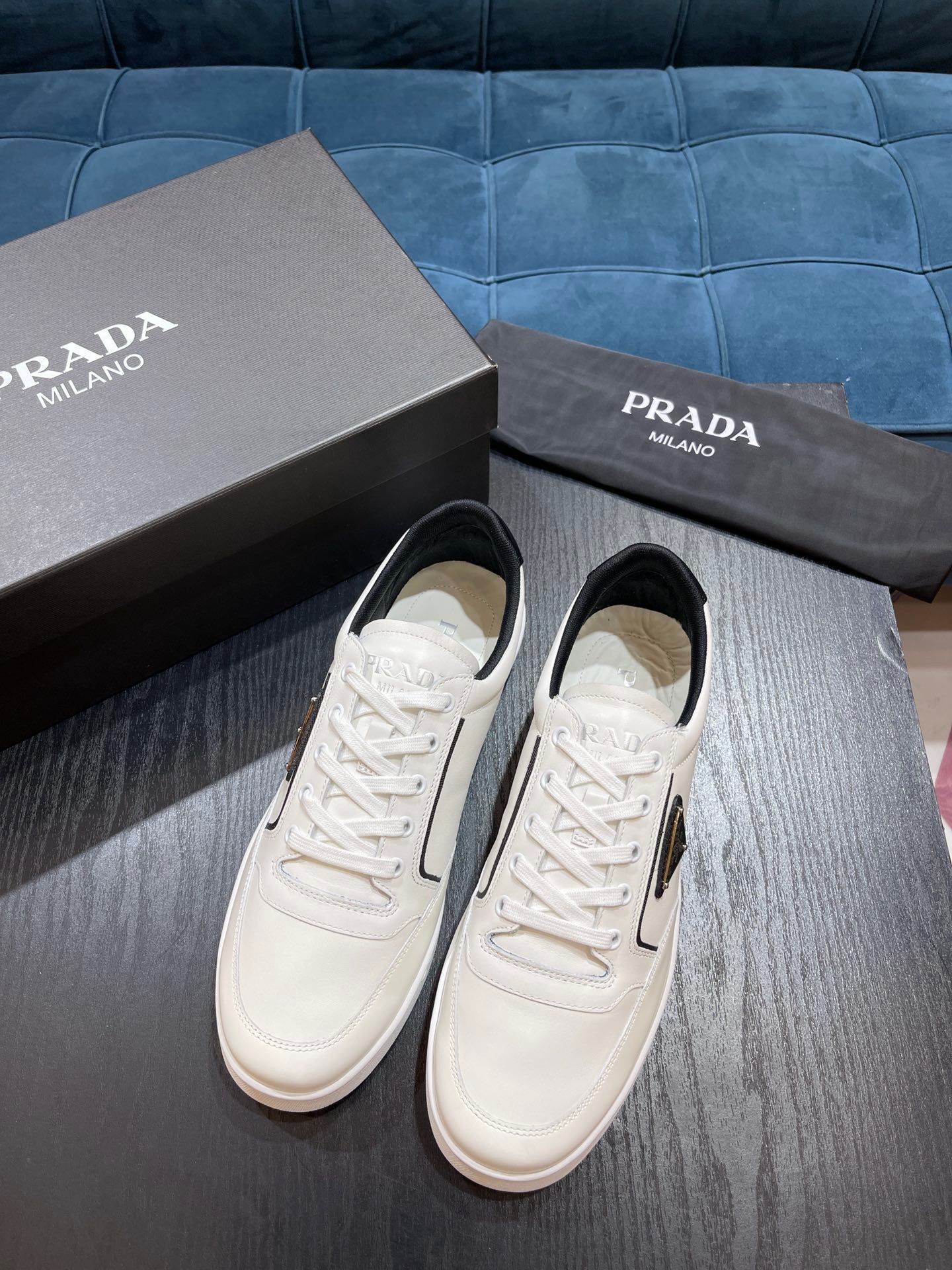 Men P*rada Top Sneaker