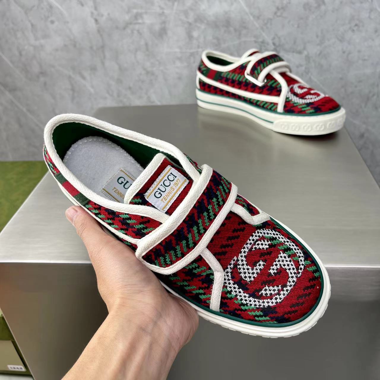 Men Women G*ucci Top Sneaker