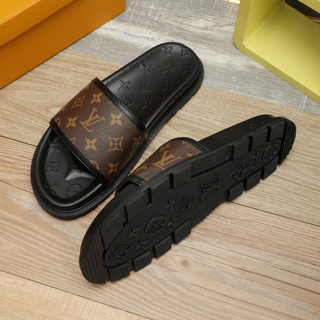 Men L*ouis V*uittonTop Slippers