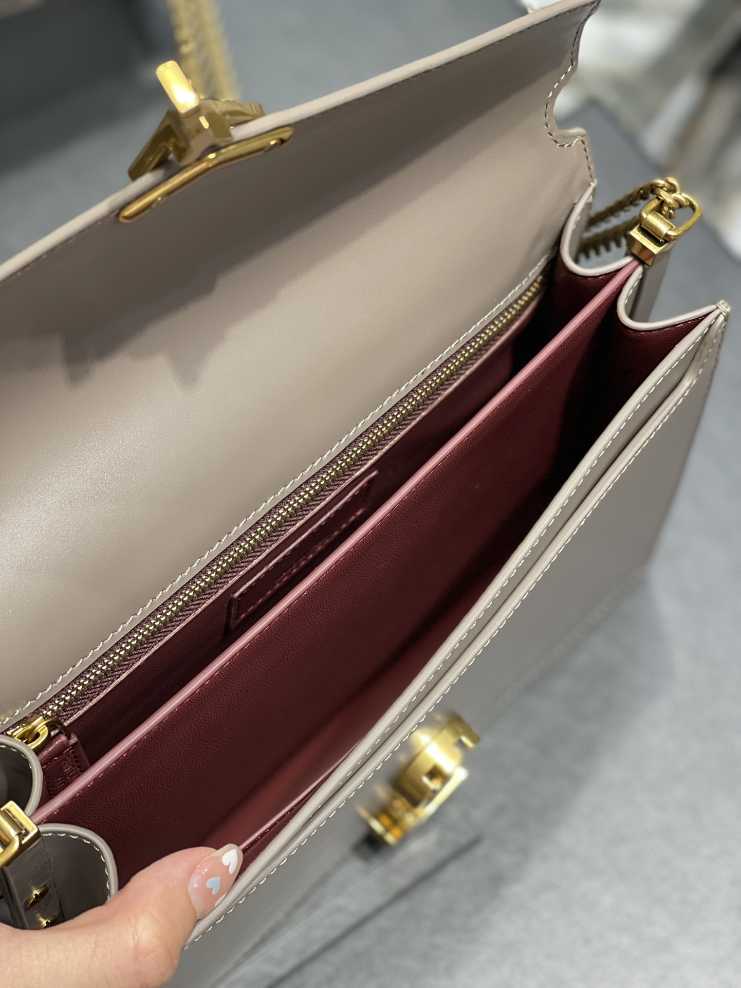 Y*SL Top Bag 22*16.5*5.5cm