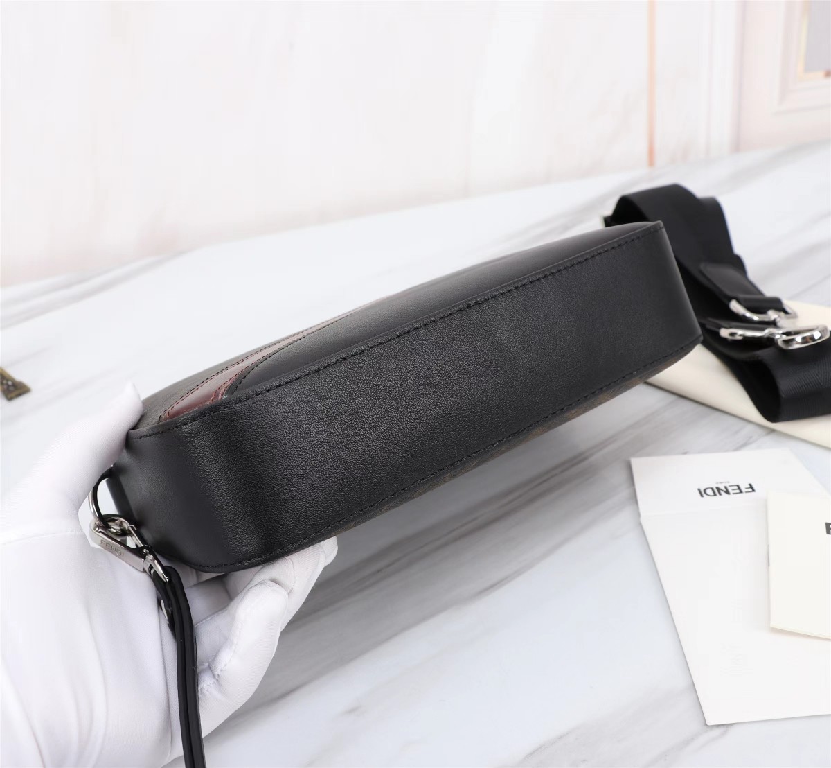 F*endi Bag Top Quality 23*16*5CM