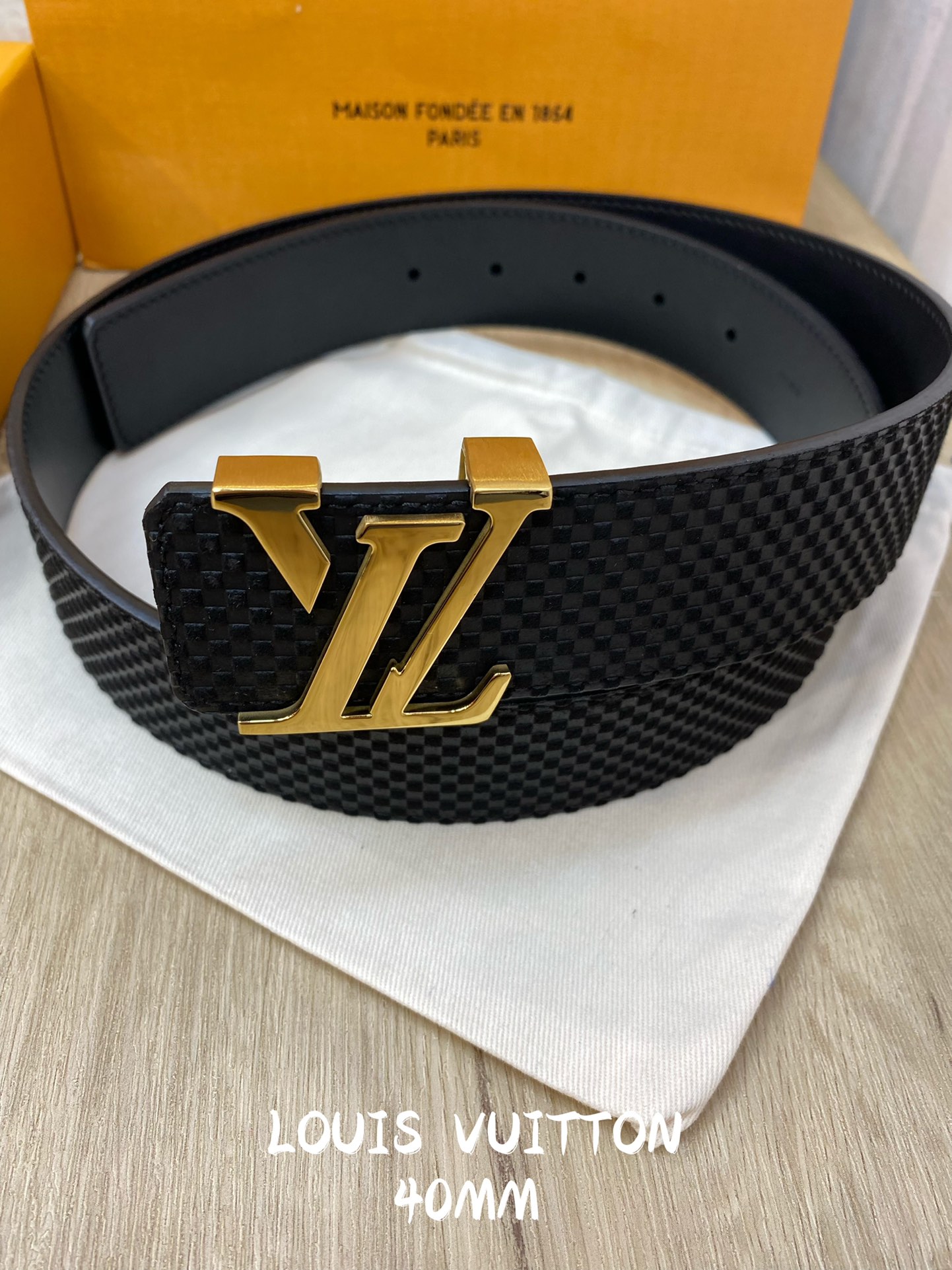 L*ouis V*uitton Belts Top Quality 40MM