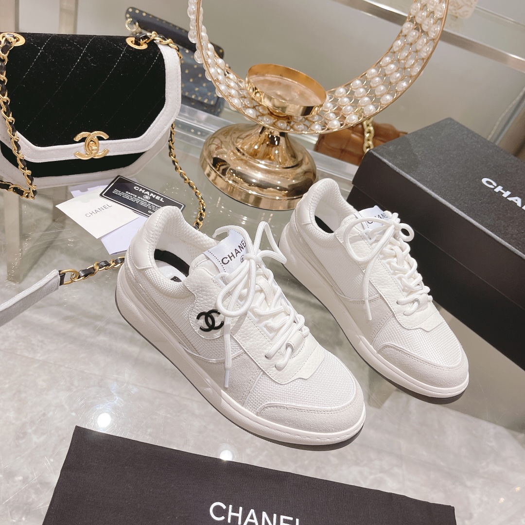 Women C*hanel Top Sneaker