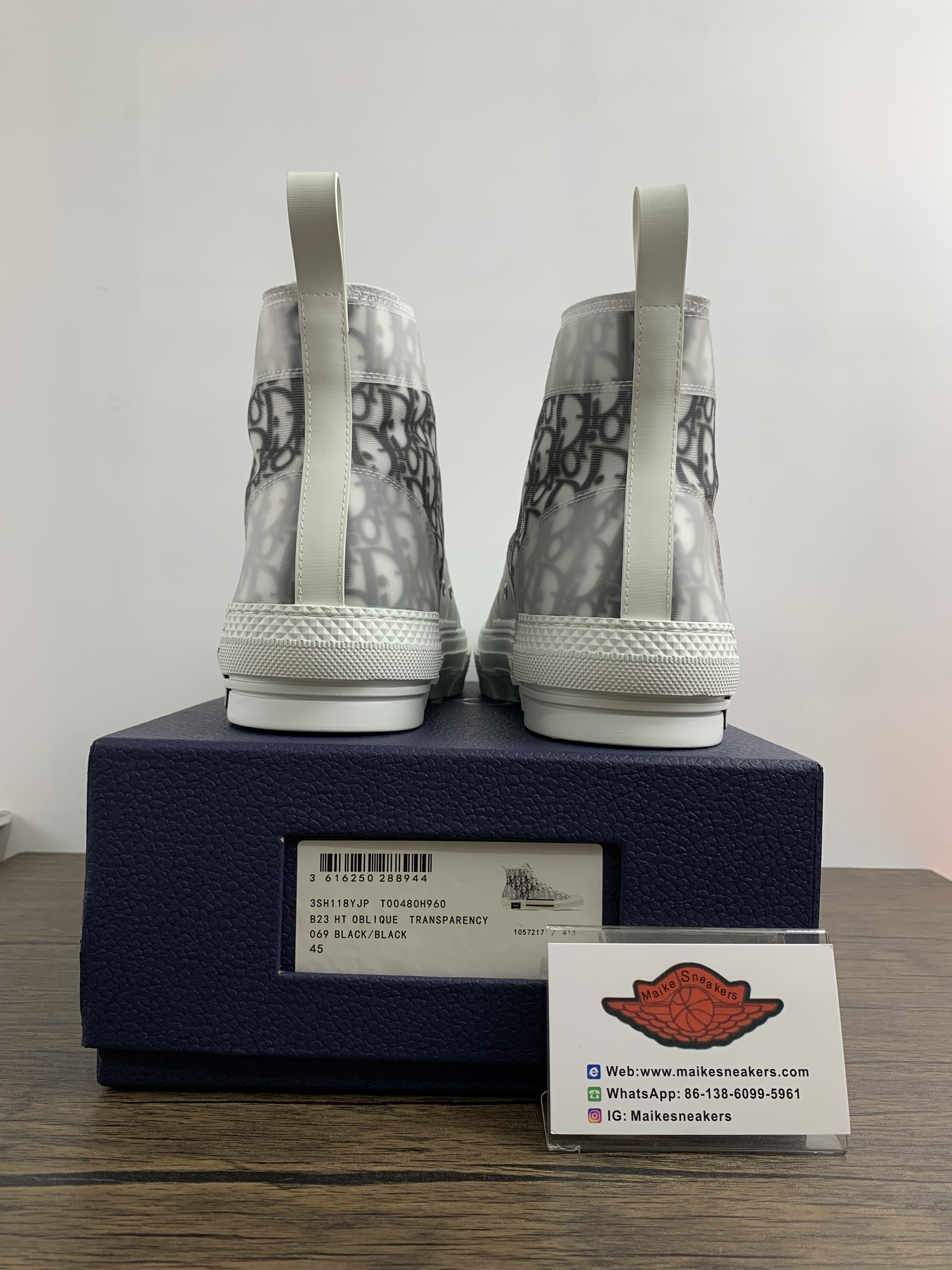 Men Women D*ior Top Sneakers