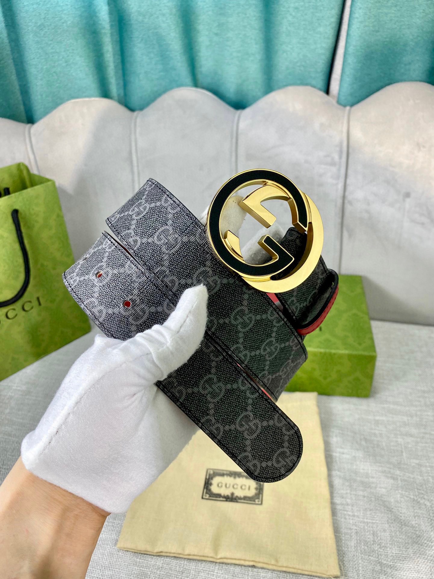 G*ucci Belts Top Quality 40MM