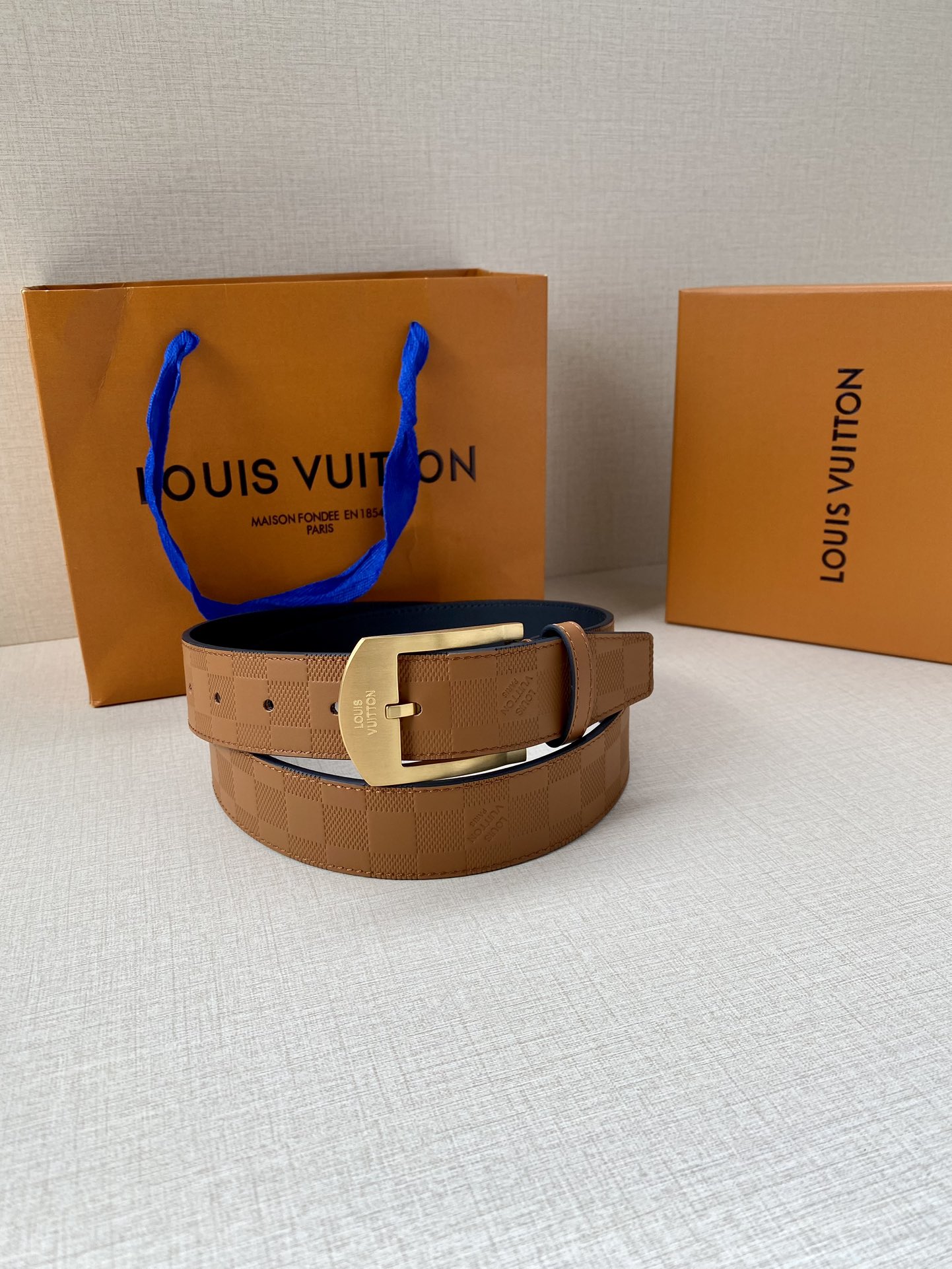 L*ouis V*uitton Belts Top Quality 34MM