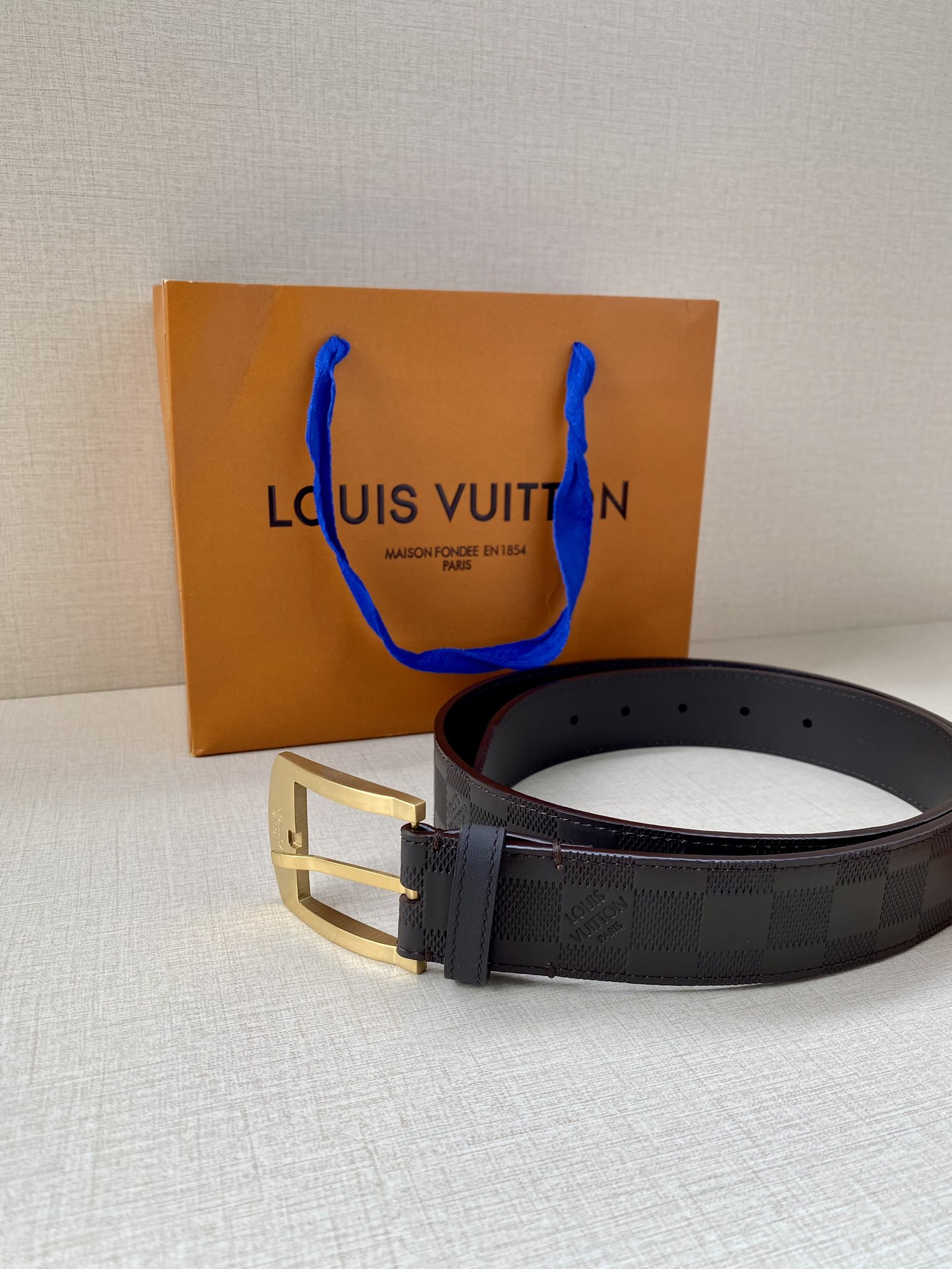 L*ouis V*uitton Belts Top Quality 34MM