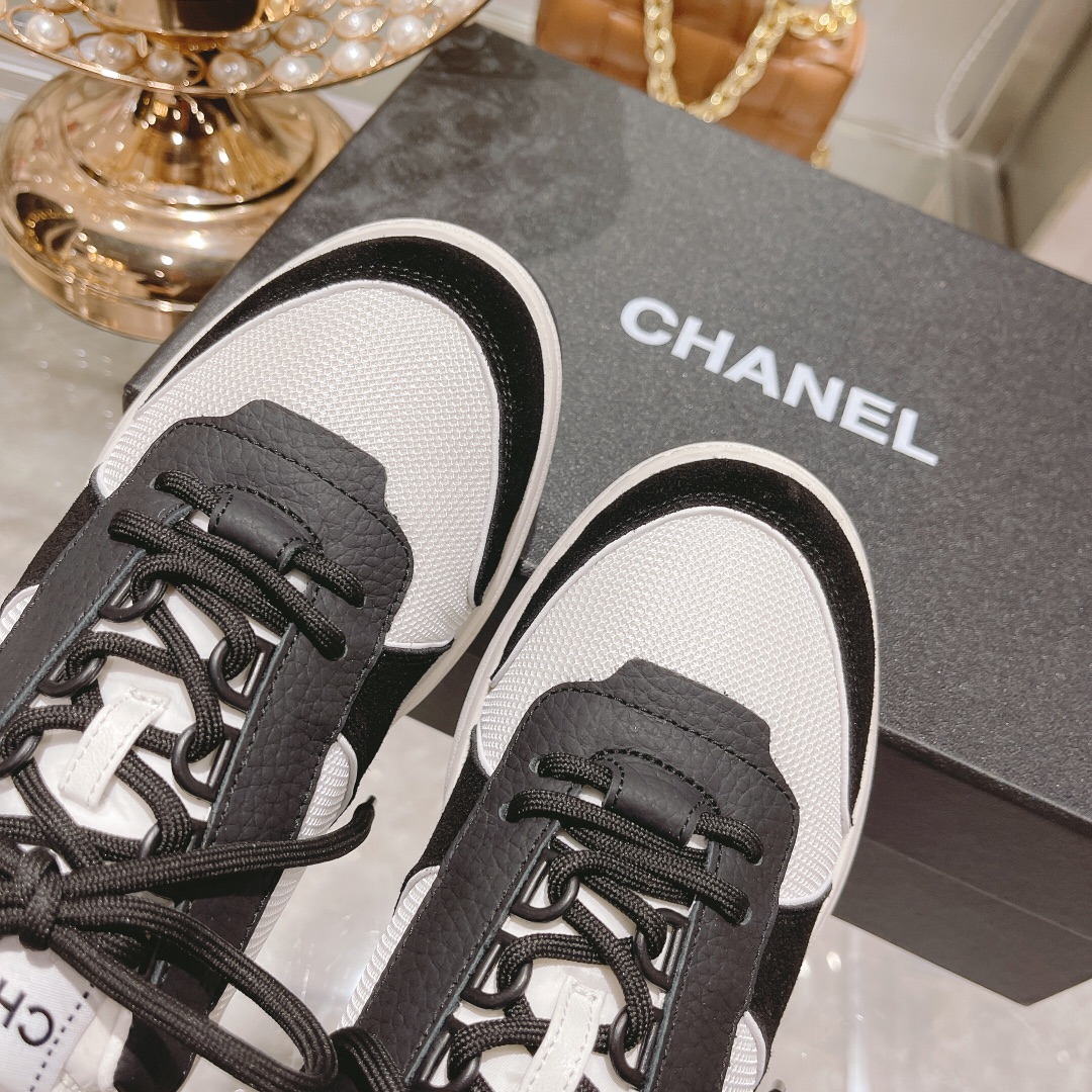 Women C*hanel Top Sneaker