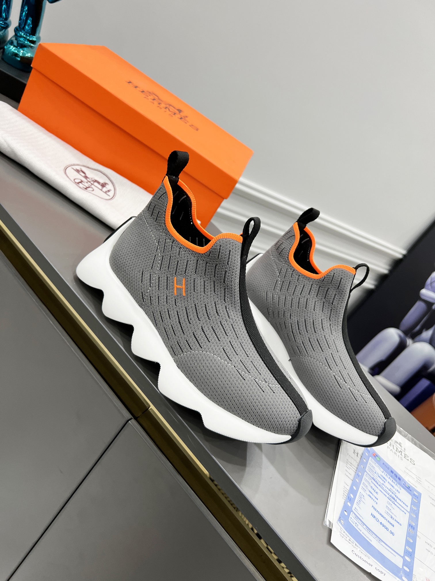 Women H*ermes Top Sneaker