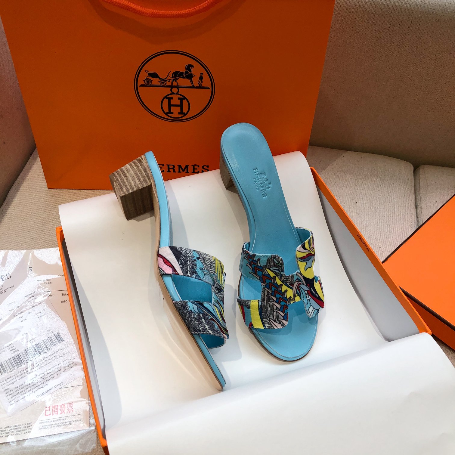 Women H*ermes Top Sandals