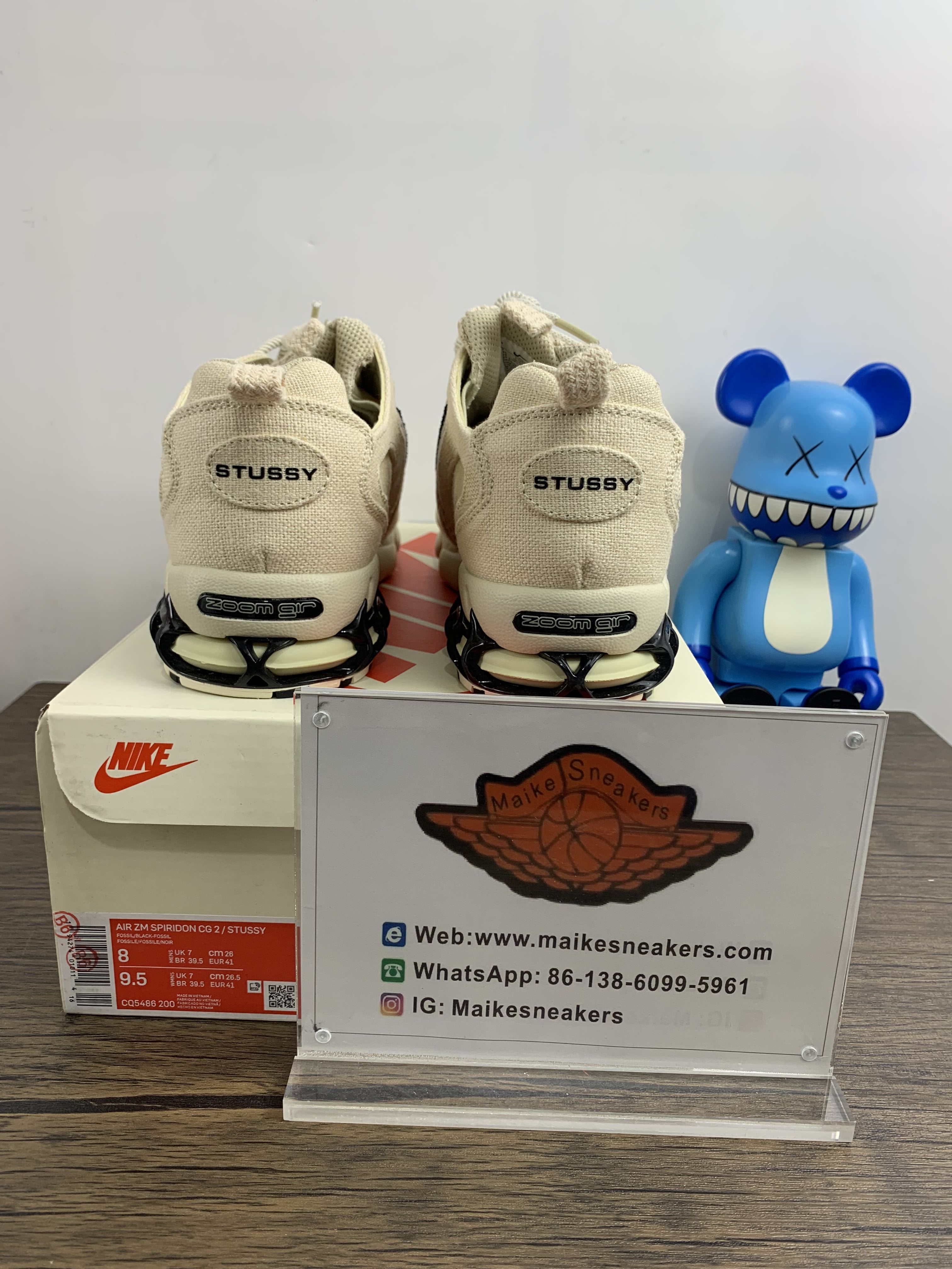 from S*tussy x Nike Spiridon Caged sneaker men women