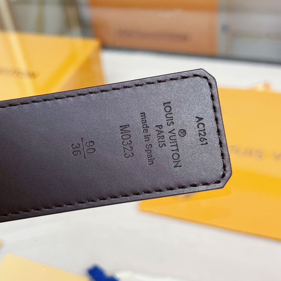 L*ouis V*uitton Belts Top Quality 40MM