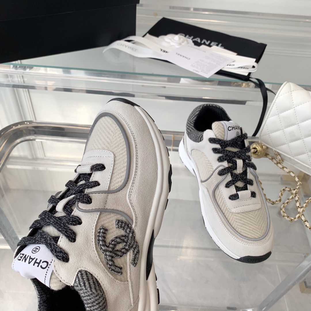 Women C*hanel Top Sneaker