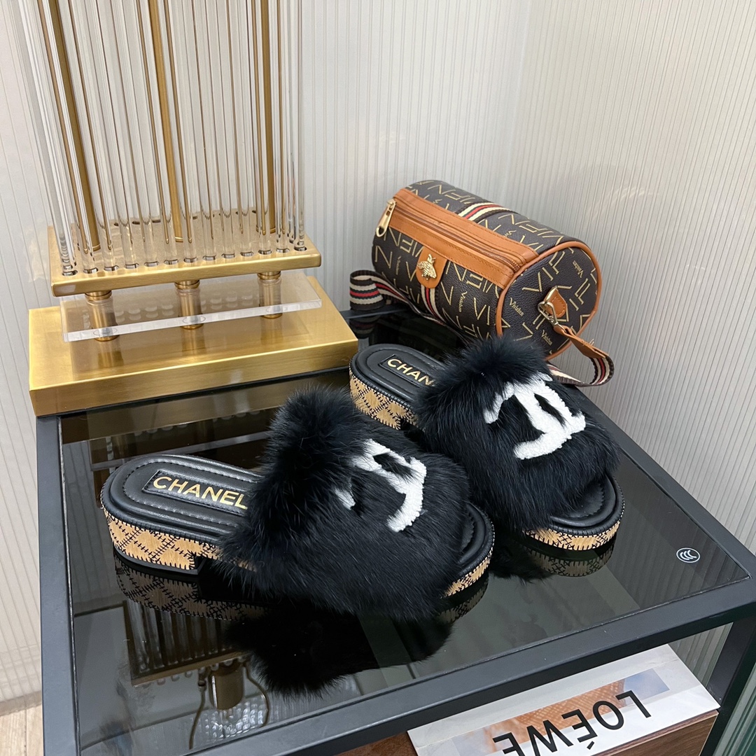 Women C*hanel Top Sandals