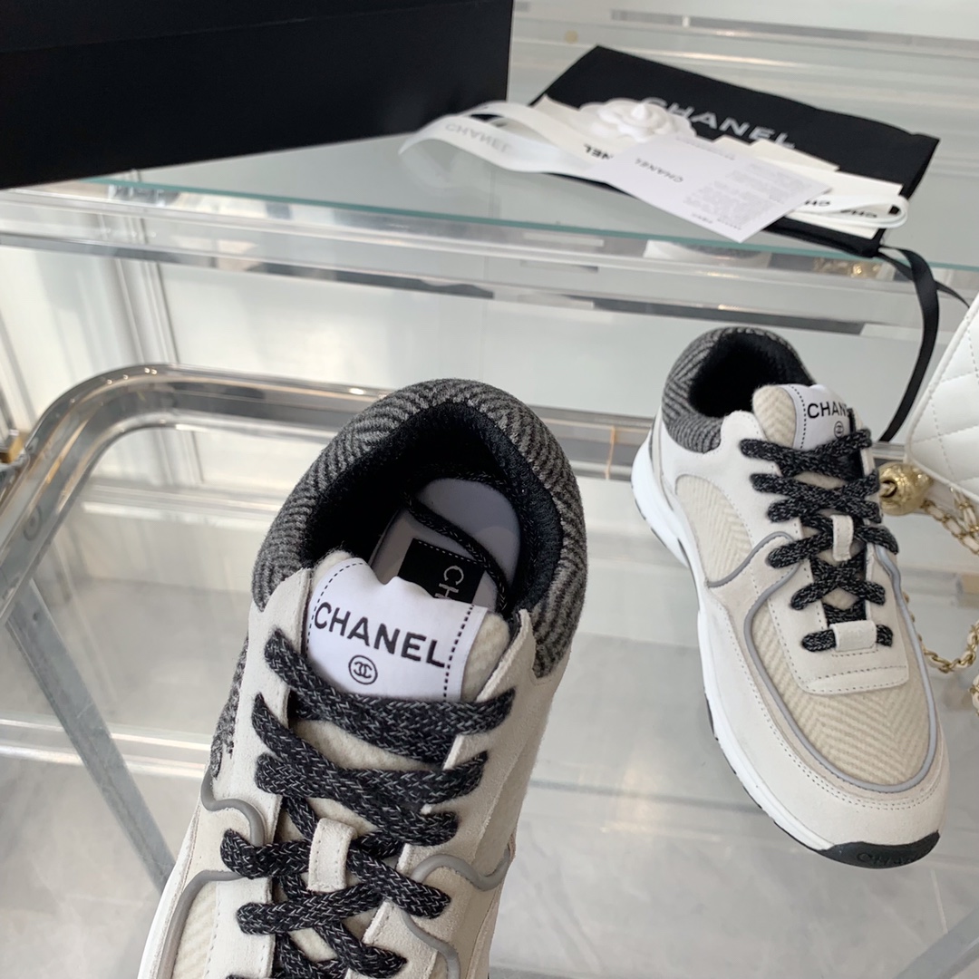 Women C*hanel Top Sneaker
