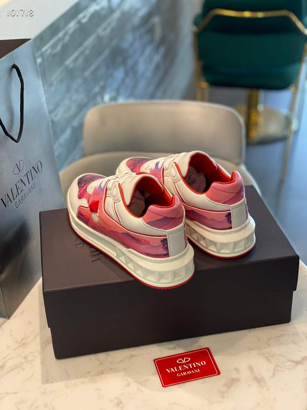 Women Men V*alentino Sneakers Maikesneakers