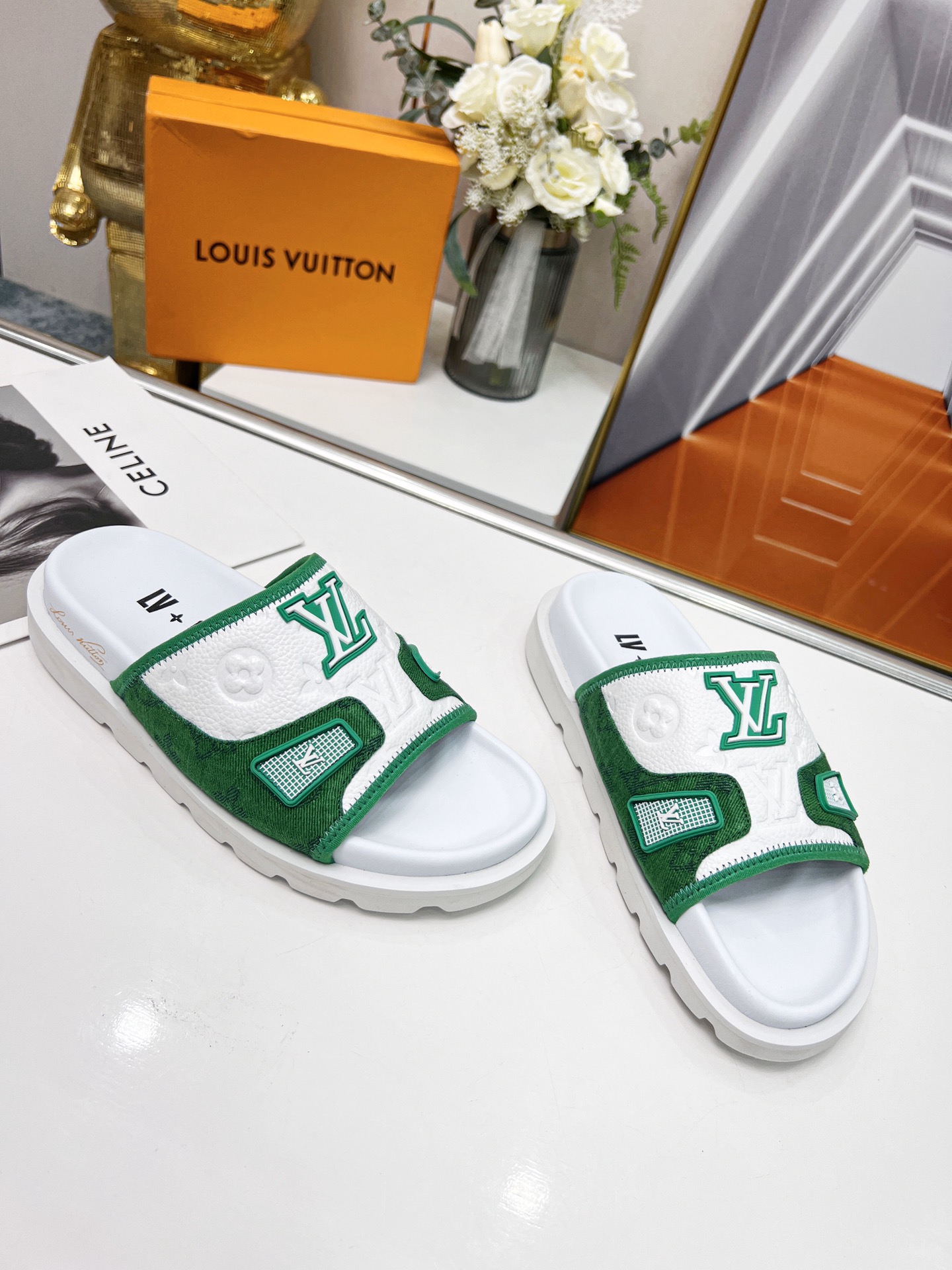 Men Women L*ouis V*uitton Slippers Maikesneakers