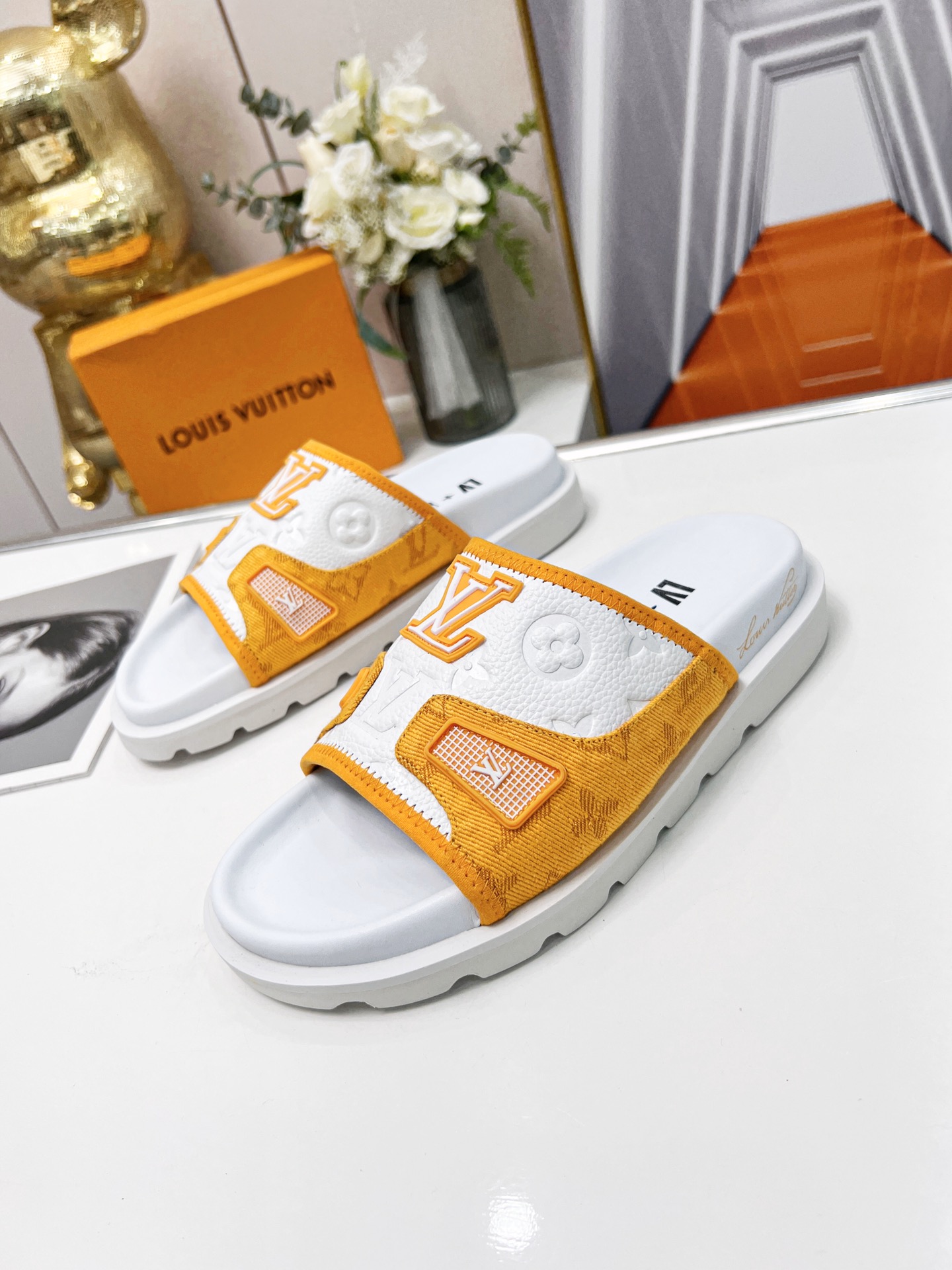 Men Women L*ouis V*uitton Slippers Maikesneakers