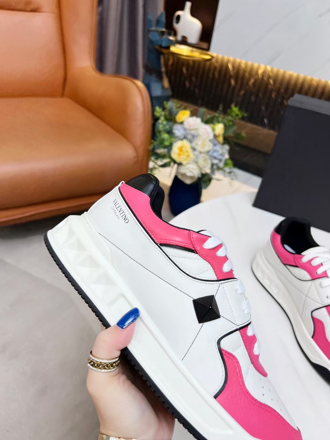 Women Men V*alentino Sneakers Maikesneakers