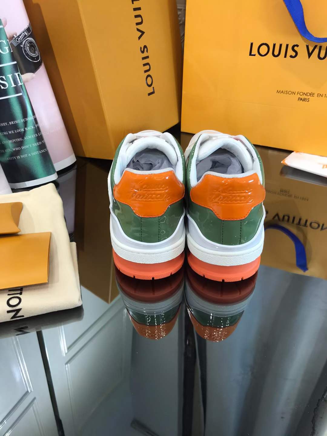 Men Women L*ouis V*uitton Top Sneakers