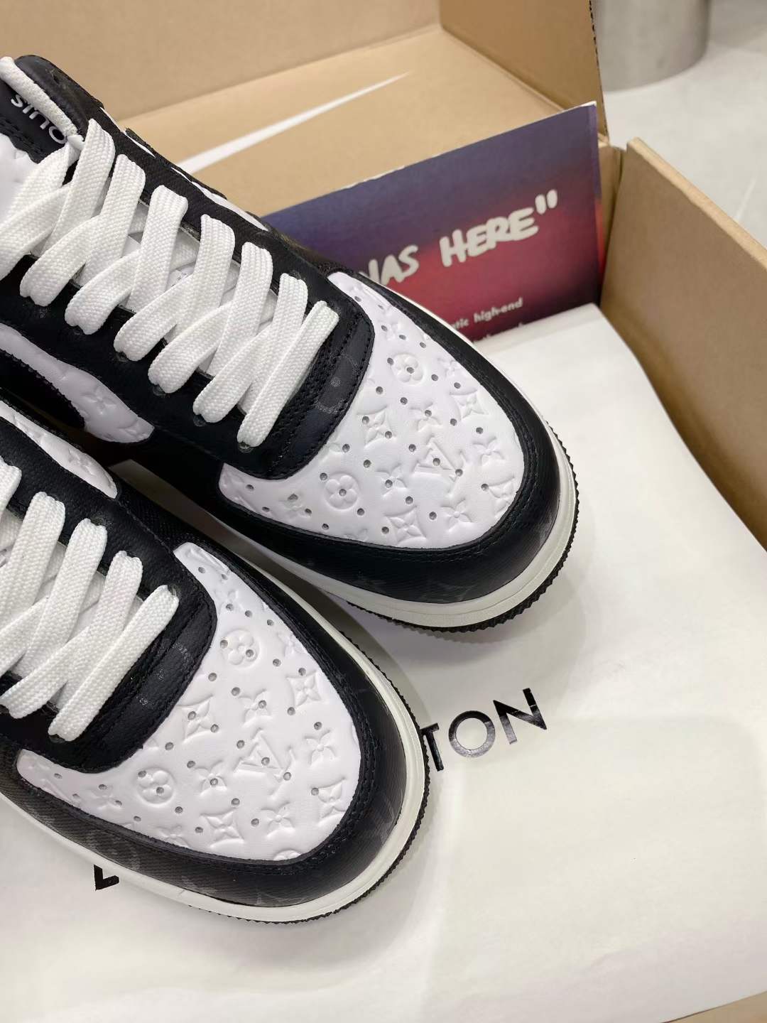 from Men Women L*ouis V*uitton x NIKE Air force1 22ss Sneakers Maikesneakers