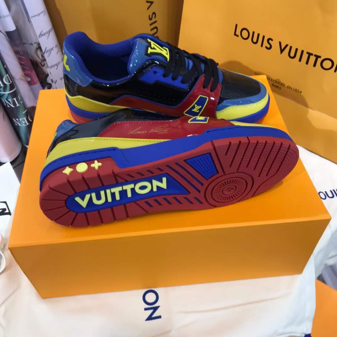 Men Women L*ouis V*uitton Top Sneakers
