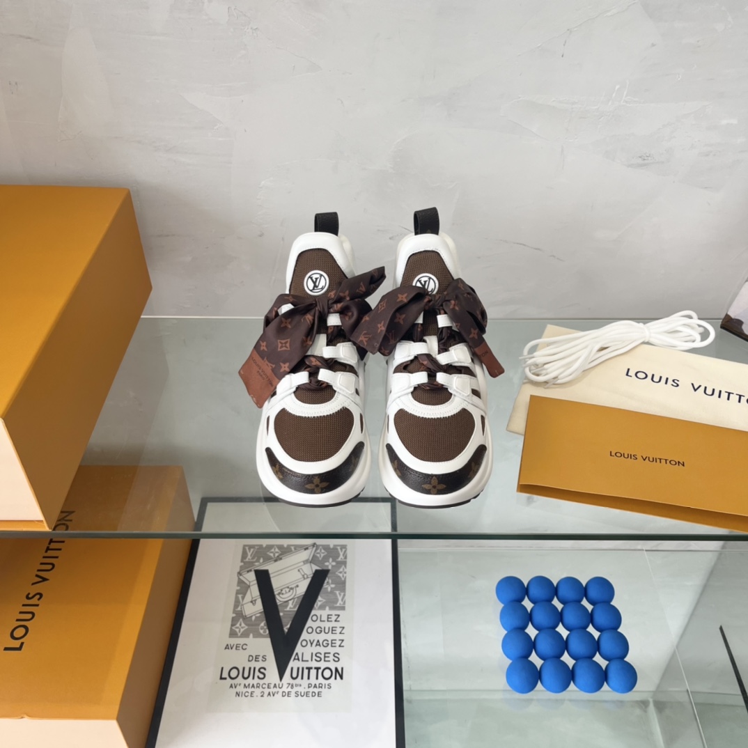 Women L*ouis V*uitton Top Sneaker Sneakers Maikesneakers