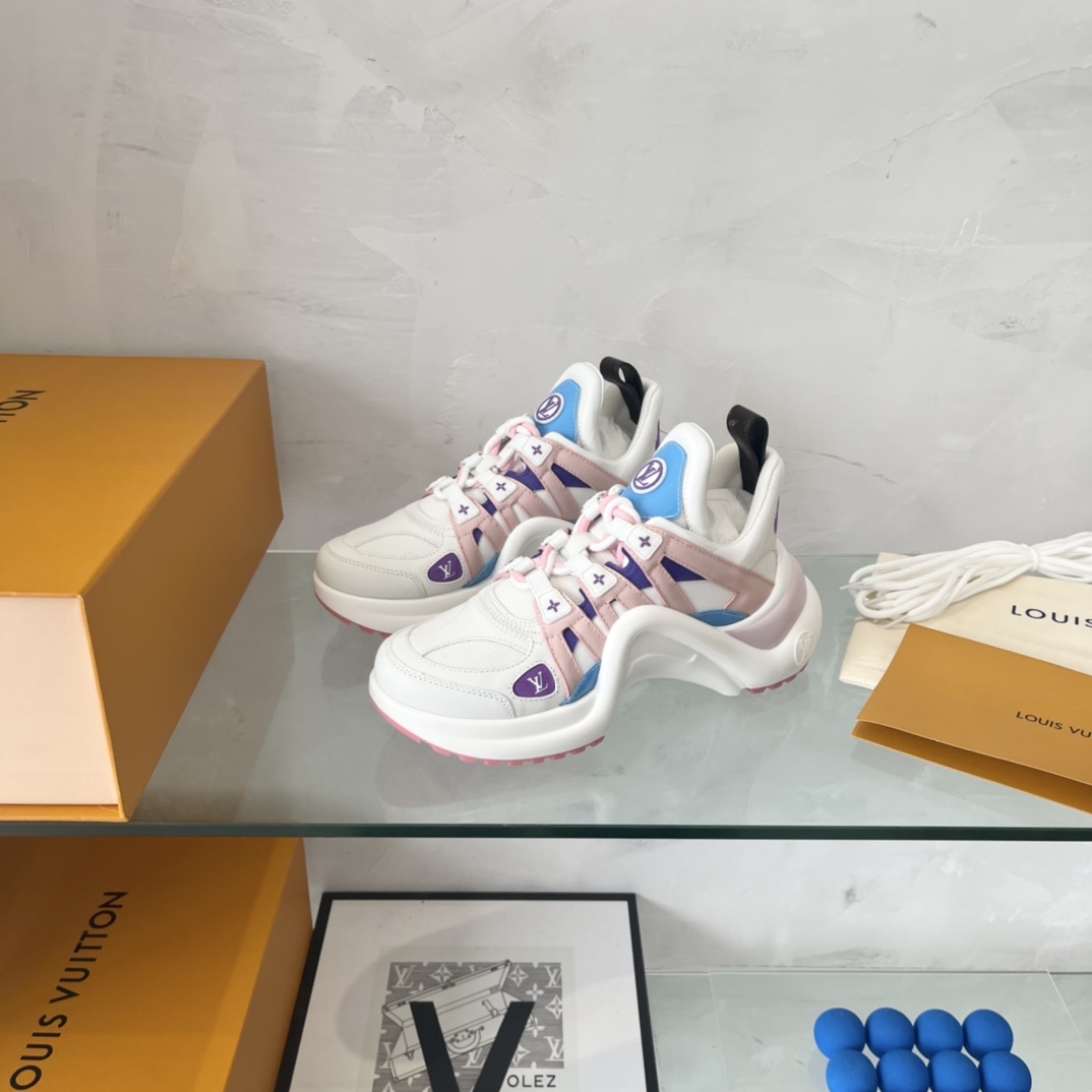 Women L*ouis V*uitton Top Sneaker Sneakers Maikesneakers