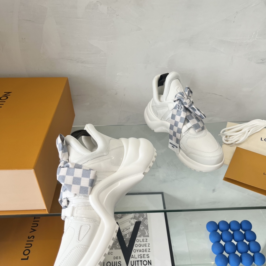 Women L*ouis V*uitton Top Sneaker Sneakers Maikesneakers