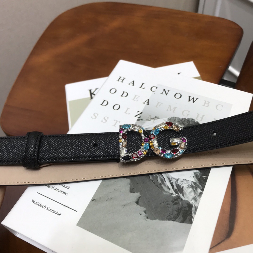 D&G Women Belts 25MM Maikesneakers