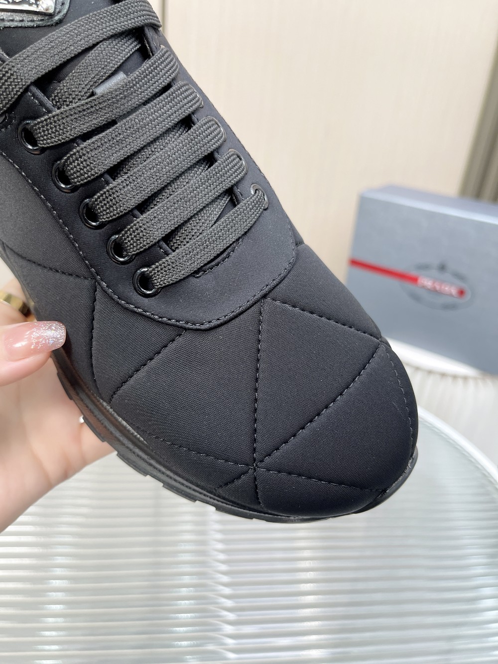 Men P*rada Top Sneaker （ ）