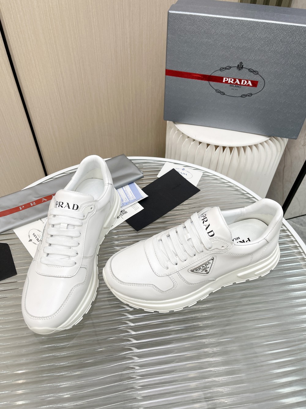 Men P*rada Top Sneaker （ ）