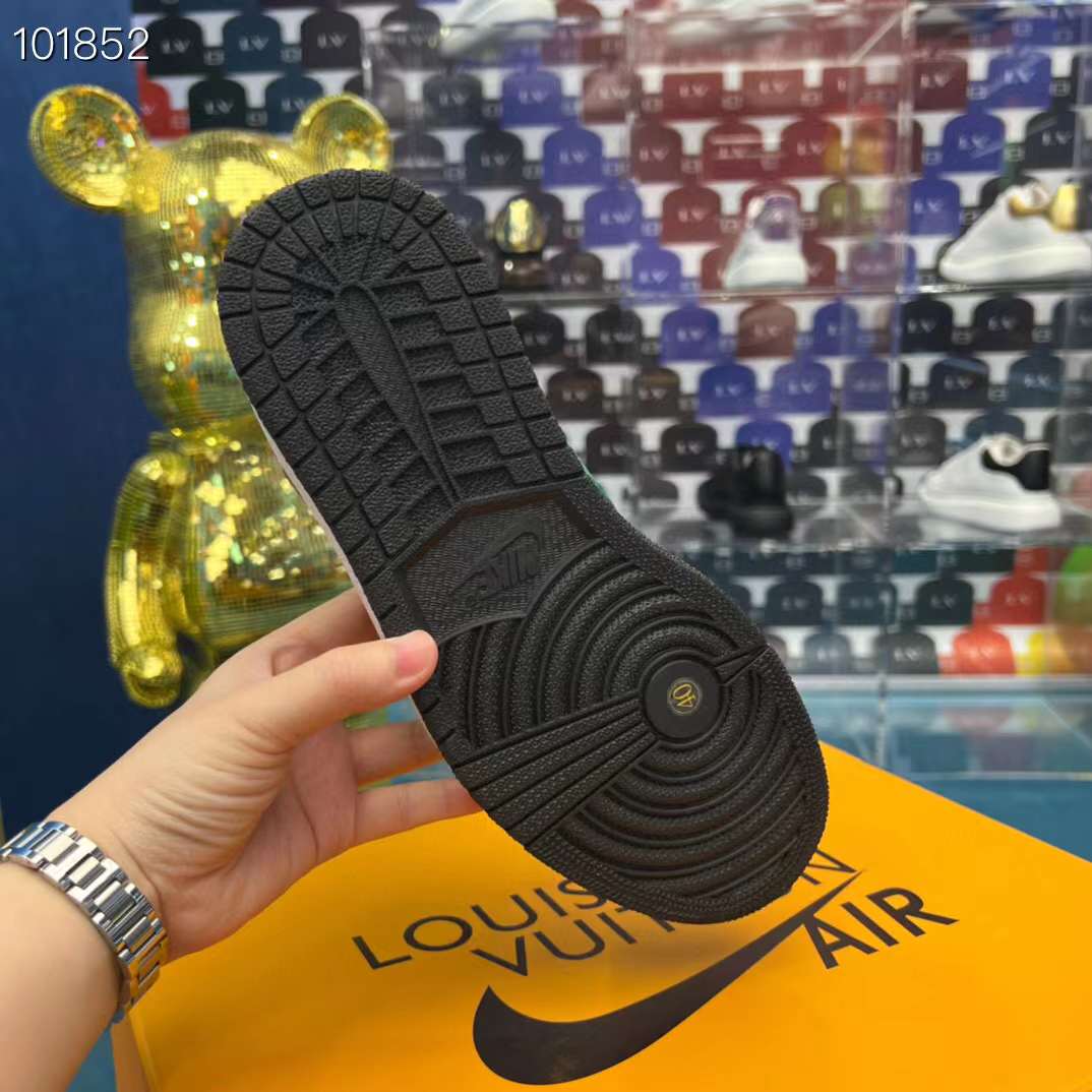 Men Women L*ouis V*uitton x NIKE Air Jordan 1 Sneakers Maikesneakers