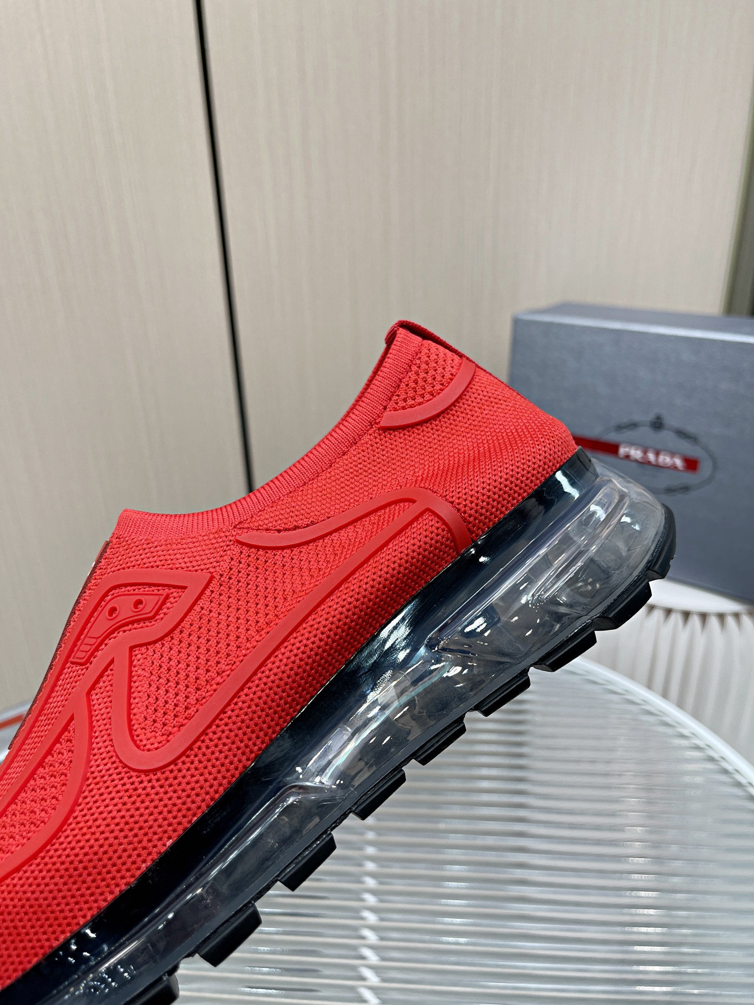 Men P*rada Top Sneaker （ ）